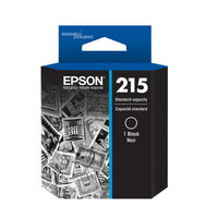 Epson - T215 Cartouche d'encre - Capacité standard - Noir-Couleurs vives et lumineuses sur papier ordinaire