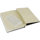Moleskine - Cahier de notes à couverture rigide, format grand, carré, noir, 5 po x 8 1/4 po-Couverture noire rigide