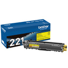 Brother – Cartouche de toner jaune TN221Y-Cartouche de toner facile à installer pour une qualité d'impression fiable