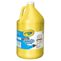 Crayola - Peinture lavable Artista Ii, 128 oz, jaune-Jaune
