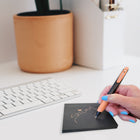 Zebra − Sarasa Clip Decoshine Stylo gel − couleurs assorties − paquet de 9-Idéal pour le papier foncé