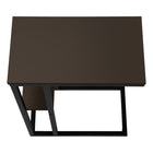 Monarch Specialties - 3670 Table D'Appoint - 25 po H/Espresso/Metal Noir-9