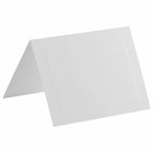 JAM Paper - Cartes pliantes vierges - format A7 - 5 po x 6 po - 5/8 po - panneau blanc - paquet de 25-Couleur : cartes pliables vierges avec panneau blanc.