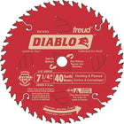 Freud, Lames De Scie Pour Entrepreneur - Lames De Scie Finition, 7-1/4po, 40 Dents, Pour Bois, paquet de 3-Type d'utilisation Bois