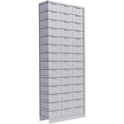 Metalware – Étagère sans boulons RK937, 15 tablettes, 36 x 12 x 88 po, gris pâle-Système de tablettes ajustables offrant un espace de rangement solide, mais économique qui convient à vos besoins