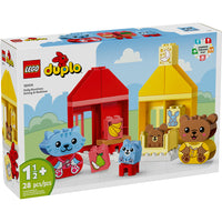 LEGO - Duplo Mes premières routines quotidiennes : Manger et l'heure du coucher-Jouet préscolaire qui aide les tout-petits dans leur apprentissage social et émotionnel