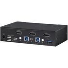 StarTech - Commutateur KVM 2-Port DisplayPort - 4K 60Hz-Augmente la productivité grâce aux ports permettant de connecter jusqu’à 2 ordinateurs multimédia HD
