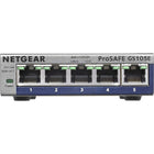 Netgear – Commutateur Gigabit Ethernet Netgear ProSafe Plus à 5 ports (GS105E-200NAS)-Géré
