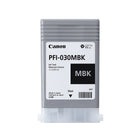 Réservoir d'encre noir mat pigmenté Canon PFI-030 MBK, 55 ml-Noir mat