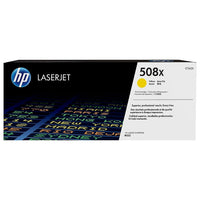 HP – Cartouche de toner LaserJet jaune à rendement élevé d’origine 508X (CF362X)-Veuillez noter que cet article peut être expédié dans un emballage commercial