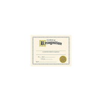 Trend Enterprises - Certificat de reconnaissance avec cadre noir, 8 1/2 x 11 po, 120/paquet (T-2564)-Taille : 8 1/2 long. x 11 larg. (po)