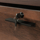 Sauder - La Collection Briarbrook Classeur latéral - Finition Barrel Oak-Fini sur tous les côtés pour d'emplacement polyvalentes.