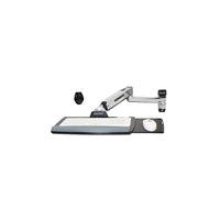 Ergotron Bras mural articulé pour clavier supporte jusquâ€à 4,85 lb.-Pour utilisation avec : Clavier, souris