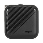 Targus - Chargeur mural GaN USB-C/USB-A de 65 W - Noir-4 prises US pliables incluses pour un transport facile (fonctionne dans plus de 140 pays d'Amérique, d'Europe, d'Asie et d'Australie)