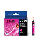 Epson - T702 Cartouche d'encre - Grande capacité - Magenta-Manipulation sans souci - impressions résistantes au maculage, à la décolouration et à l’eau