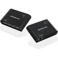 Plantronics - Interrupteur à crochet électronique API-28-Prolongez quatre périphériques USB 2,0 ou USB 1,1 jusqu’à 50 mètres (164 pieds) sur un câble Ethernet Cat5, Cat5e ou Cat6