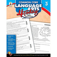 Livre numérique : Carson Dellosa - Common Core Language Arts 4 Today, 104598-EB, 3e année-Vous recevrez deux courriels : le premier confirmant la totalité de votre commande et le second comportant un lien de téléchargement. Vous pourrez utiliser le lien de téléchargement immédiatement ou plus tard, comme vous le voulez.