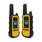 DeWalt - DXFRS800 Talkies-walkies robustes, paquet de 2 radios-Sortie audio : VOX (transmission activee par la voix)