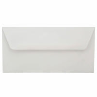 JAM Paper Enveloppes format livret à rabat portefeuille et fermeture gommée, 6 x 12 po, blanc, pqt/1000-Blanc