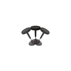 Uncaged Ergonomics – Tabouret Wobble, siège à position assise active pour les bureaux debout, noir-LE MEILLEUR SIÈGE À POSITION ASSISE ACTIVE : Basculez, pivotez et brûlez des calories tout en étant assis. Asseyez-vous facilement. Relevez-vous facilement. Plus fonctionnel, plus amusant et plus esthétique qu'un ballon d'équilibre.