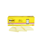 Post-it® - Feuillets super collants jaune canari, paquet Cabinet Pac, 3 po x 3 po, paq./24 blocs-Maintenant vous pouvez placer vos notes où elles seront vraiment remarquées...comme sur moniteurs, portes et murs !    