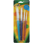 Crayola – Pinceaux à peinture ronds, paq./4-Idéal pour presque tout projet d'artisanat ou d'école