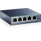 TP-LINK - Commutateur de bureau 10/100/1000Mbps 5 ports (TL-SG105)-Muni de 5 ports 10/100/1000mbps, le tl-sg105 augmente énormément votre capacité de réseau, permettant le transfert instantané de gros fichiers gourmands en bande passante