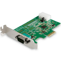 StarTech - Carte adaptateur série RS232 à 1 port avec UART 16950 (PEX1S953LP)-Connectivité Multi-Gigabit Ethernet avec cinq vitesses de réseau : 10G, 5G, 2,5G 1G et 100Mbps