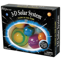 University Games – Ensemble de système solaire 3D (UG-19862)-Apportez une touche de science à votre chambre avec ces planètes et étoiles étincelantes