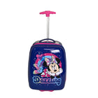 Bioworld - Disney Minnie Mouse Valise rigide moulée 16"-Coque ABS imprimée avec doublure 100 % polyester
