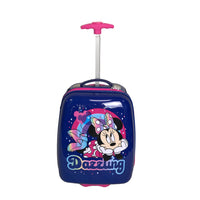 Bioworld - Disney Minnie Mouse Valise rigide moulée 16"-Coque ABS imprimée avec doublure 100 % polyester