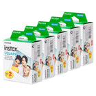 Ensemble de 10 paquets de films instantanés FUJIFILM Instax SQUARE-Photos instantanées de format carré Instax SQUARE avec bordures blanches