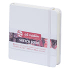 Talens Art Creation - Carnet de croquis carré - 4,7 po x 4,7 po - Blanc - 80 feuilles-Carnet de croquis relié Blanc comprend du papier ivoire de qualité artiste