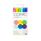 Copic - Ciao marqueurs à encre double pointe - brillants - lot de 6-cohérence et qualité des couleurs