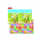 Dwinguler – Tapis de jeu Zoo, grand-Ce grand tapis épais mesure 230 cm x 140 cm x 1,5 cm d'épaisseur (ou 90,55 po x 55,11 po x 0,6 po) 