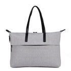 Bugatti - Collection Reborn sac fourre-tout, Polyester deperlant, Gris-Les poignees superieures renforcees le rendent facile à transporter.