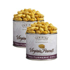 Feridies Thai-Turmeric Chili Virginia Peanuts 9oz/255g (2 Pack)-OU certifie casher et projet verifie sans OGM
