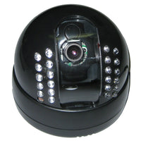 SeqCam – Caméra de sécurité dôme couleur IR, 5 po x 5 po x 5 po, noir-Le capteur d'images évolué produit une vidéo haute résolution à 420 lignes TV de résolution