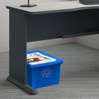 Storex ââ‚¬â€œ Corbeille de recyclage, format légal-Se dispose parfaitement sous un bureau pour le recyclage des papiers, canettes, journaux, verres, cartons, bouteilles en plastique et plus encore
