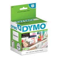 DYMO - Étiquettes LabelWriter pour disquettes 3,5 po, 2 1/8 po x 2 3/4 po, 30258-Blanc