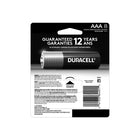 Piles alcalines AAA 9 V Coppetop de Duracell, paquet de 8-GARANTIE DE 12 ANS DE CONSERVATION DU FABRICANT : pour que vous soyez assuré que ces piles seront prêtes lorsque vous en aurez besoin