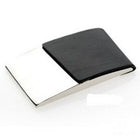 Elegance – Étui pour cartes professionnelles, PU noir/nickel-Matériau : Métal