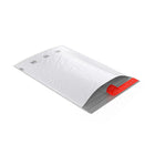 TRU RED - Enveloppes d’expédition à bulles autoadhésives, no 5, 11,25 larg. po x 15 long. po - blanches - paquet de 25-Offertes en blanc et faites de polyéthylène