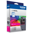 Brother - LC401XLMS Cartouche d’encre magenta à haut rendement d’origine-L’encre d’origine Brother produit des impressions aux couleurs riches et éclatantes qui résistent à l’épreuve du temps.