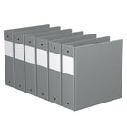 Davis Group Super économie, Reliure à anneaux ronds 3 po, paquet de 6 – Gris-3 Reliure À Anneaux