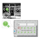 Kit de démarrage pour la signalisation à distance Artsoft-Red Floor - 17" x 17" - QTY 1