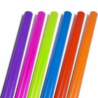 JAM Paper -  Papier d'emballage de couleur unie - 25 pieds carrés chacun - Couleurs brillantes assorties - 6 rouleaux/paquet-Assortiment de papier cadeau: rouge, orange, citron vert, bleu, rose et violet