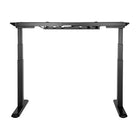 Bureau assis-debout électrique à deux moteurs de 25 L po de TygerClaw - Cerise-Assemblage facile, conception avancée du cadre réduisant le temps d'installation tout en offrant une stabilité durable