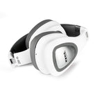 Veho – Casque d'écoute sans fil Bluetooth supra-auriculaire ZB-6, blanc-Médiums bien équilibrés et aigus haute fidélité pour une expérience audio haut de gamme