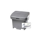Urban Images, Conteneur De Rangement Robuste Pour L'Extérieur, 30po x 24po x 24po, 5,5 Pi³, Gris-Couleur Gris